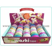Cinta Brillo Washi tape glitter caja x50 *