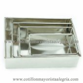 Molde Hoj. Rectangular 10cm ALTO Nº1*