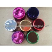 Pirotines Medianos Metalizados Nº8 MP x10u*