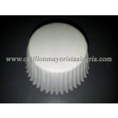 Pirotines Cupcakes BLANCO Nº10 MP X15*