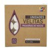 Velitas de noche con portavelita x 10 u.