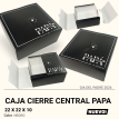 Caja cierre central papa negra x10