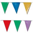 Banderin triangulos PLASTICO (3.2METROS)*