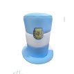Arg. gorro galeron 3 franjas escudo afa