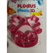 Rep. Cortante Flogus Plastic 3D navidad reno