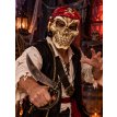 Hallo. Mascara pirata calavera rigida