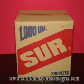 Sorbetes Con Funda Sur x1000