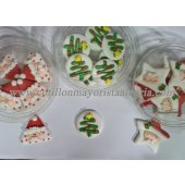 Navidad Glase formitas azucar varias