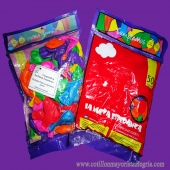 Globo Liso Junior (9") Coop. Esperanza x50*