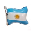 Arg Globo metalizado bandera argentina 50x60