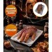 Hallo. Mano decorativa silicona sangre en BANDEJA