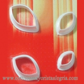 Rep. Cortante Plast. Hojas lisasx5/rizadasx6