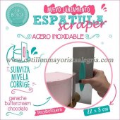 Rep. Espatula Scraper Acero Inox La botica x1