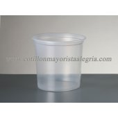 Pote natural SIN TAPA LISO 400cc 1/2kg x50u **