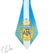 Arg corbata sublimada full color con sol argentina