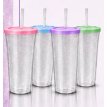 ******Vaso Duro CAJAx100 con tapa GLITTER x encargo 