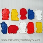 Rep. Cortante Plast. Marcador Zoologico x10