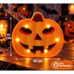 Hallo. Cartel LUMINOSO calabaza 19.5x16.5 no incluye pila