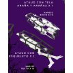Hallo. Deco Ataud con tela arañas y arañas 