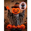 Hallo. globo bruja calabaza con base 70x140 x5