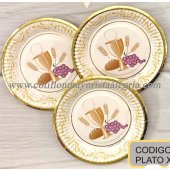 Comunion Plato GM 2021 x10