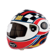 Globo casco de carrera 51x53cm x1
