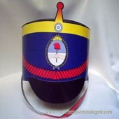 Patrio Gorro /pechera Granadero / realista p/ armar x10 *