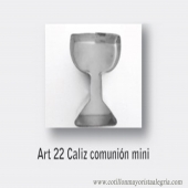 Rep. Cortante Oriac caliz comunion mini