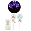 Adorno pinche topper CON LUZ feliz cumple
