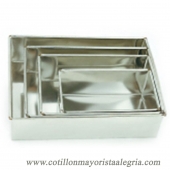 Molde Hoj. Rectangular 10cm ALTO Nº5*