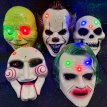 Hallo. Mascaras rigidas con luz incluye pila