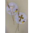 Comunion Adorno pinche cruces en blonda x3