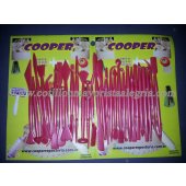 Rep. Estecas Cooper Rojas nº3 x28