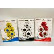 SET Globo Metalizado PELOTAS Futbol x5 piezas foil