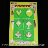 Rep. Cortante Plast. Galletitas chico x6