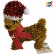 Deco Naviad Perro guardian de la navidad 13x16cm