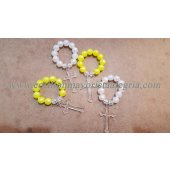 Denario / Rosario Chico Cruz acrilico x4