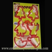 Rep. Cortante Plast./Marcador Navideño x6x2