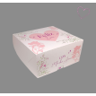 Caja 25 feliz dia hojitas y corazon rosa x10