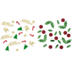 Navidad Confetti merry christmas/ muerdago