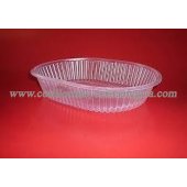 Bandejita Plast. Microondas PP Nº 105 oval. x100 N*