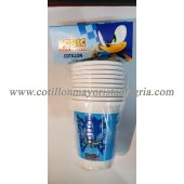 Vaso Unicor Emoji selva Marin LLama Sirena Sonic Futbol GM x10