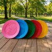 Platos Plasticos Chicos 17CM COLORES x24 UNIDADES