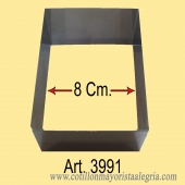 Rep. Cortante Hojalata CUADRADO Nº8